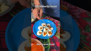 Unique Egg Dish  Boiled Chicken suratfoodie streetfood food suratfoodies [upl. by Ajroj]