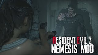 RESIDENT EVIL 2 REMAKE  NEMESIS MOD [upl. by Yticilef]