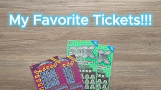 My Favorite Tickets  NC Lottery Scratch Offs [upl. by Yerrot]