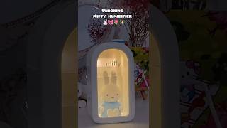 Unboxing Miffy humidifier🐰 foryou  unboxing miffy cute [upl. by Jahdol]