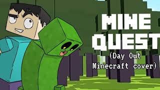 FNF Mine Quest Day Out Minecraft cover [upl. by Aiki523]