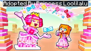 Adopted by PRINCESS LOOLILALU in Minecraft [upl. by Ahsieit]