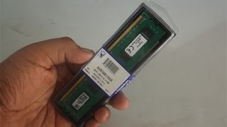 Kingston Value Ram 8GB DDR3  Review  Great Performance In Budget [upl. by Dorkas]