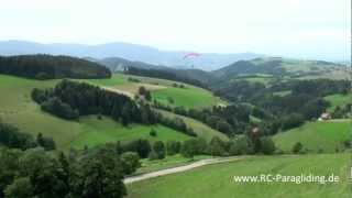 RCParaglider Mistral 6 Swing Spiral 12R Opale Paramodels in strong conditions [upl. by Cioban]