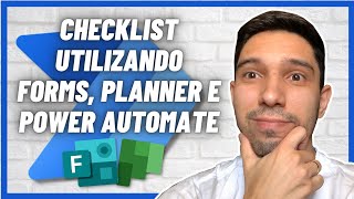 CHECKLIST MICROSOFT FORMS PLANNER E POWER AUTOMATE [upl. by Arraes]