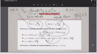 Procesos Univariantes y Estacionarios Parte 1 [upl. by Cyprio]