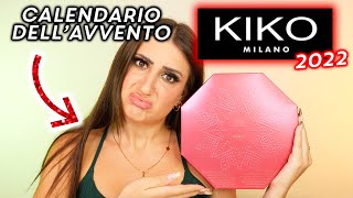 CALENDARIO DELLAVVENTO KIKO 2022 🎁 [upl. by Pattie]