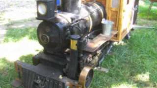 Steam driven gypsy winch  First steam test run [upl. by Leunamesoj569]