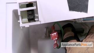 How To WhirlpoolKitchenAidMaytag Dispenser Door Spring WPW10224328 [upl. by Ainoz]