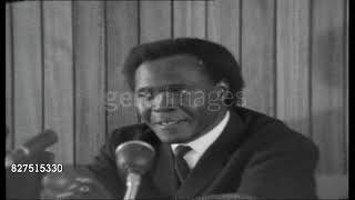 Prime Minister Milton Obote Press Conference  Buganda Crisis  May 1966 [upl. by Gun]