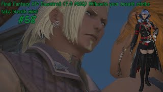 Final Fantasy XIV Dawntrail 70 MSQ Wihuwte your breath stinks take breath mint 58 [upl. by Arymas782]