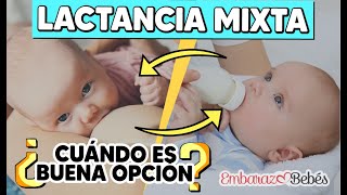 LACTANCIA MIXTA 💦🍼 3 CASOS en dónde es la SOLUCIÓN [upl. by Nerol151]