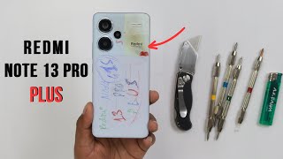 Redmi Note 13 Pro Plus Durability Test  Real or Fake Glass [upl. by Acina893]