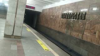 Новосибирский метрополитен станция Октябрьская Novosibirsk metro October st [upl. by Pearl568]