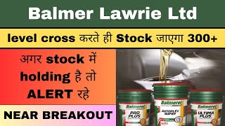 balmer lawrie share target  balmer lawrie share latest news  balmer lawrie share analysis [upl. by Ellesig]