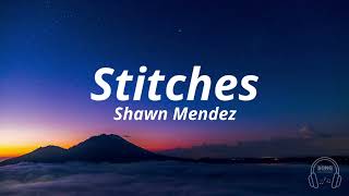 Stitches  Shawn Mendes Lyric Video [upl. by Anirrehs229]