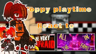 Poppy playtime react to FNAF songs lets change the design a little enjoy [upl. by Mcquade]