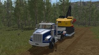 Farming Simulator 17  Forestry on FDR Logging 007 [upl. by Nolyarb]