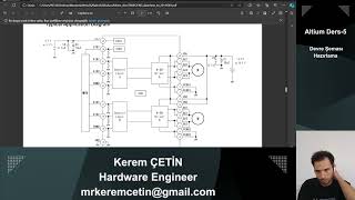 Altium Ders 5  Devre şeması  Şematik hazırlama [upl. by Avehs]