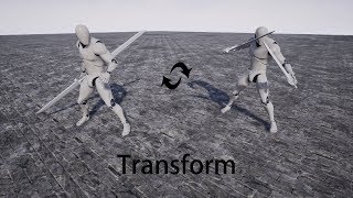 Conversion Animset  TwinSword ⇄ Twinblades [upl. by Ojok]