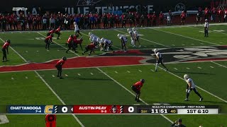 2023 NCAA FCS Championship First Round  Chattanooga vs Austin Peay [upl. by Eilrak]