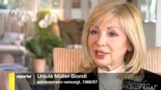 Administrativ quotversorgtquot  lebenslang stigmatisiert Ursula Biondi 15 April 2009 [upl. by Kidd]