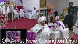 C amp S Movement Church of Christ New Covington District USA HQ [upl. by Anrapa354]