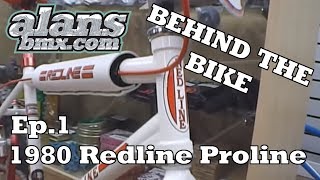 ALANSBMX Behind the Bike Ep1 Alans 1980 Redline Proline [upl. by Iruy]