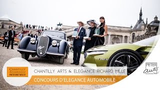 Chantilly Arts et Elegance Richard Mille  Concours dElegance Automobile [upl. by Nalym]