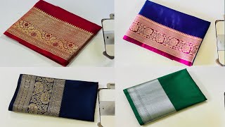 4 Silk Paithani Saree Blouse Designs Cutting and Stitching Blouse Back Neck Designs 2x Speed [upl. by Ima]