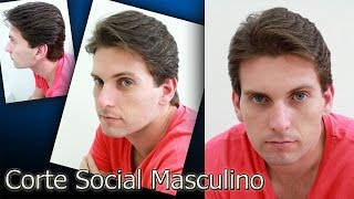 ✂ Corte Masculino Social by Moisés de Carvalho [upl. by Coco]