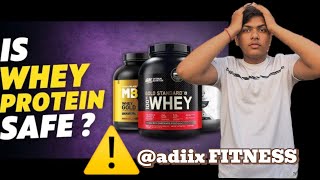 IS WHEY PROTEIN SAFE FOR US  All information about whey protein fitness motivation fitnessmotiva [upl. by Pantin]