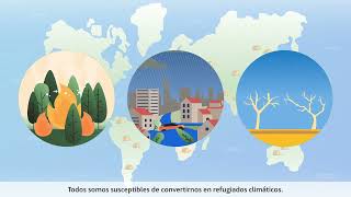 Refugiados climáticos cuando el cambio climático te obliga a emigrar  ACCIONA [upl. by Anaugal]