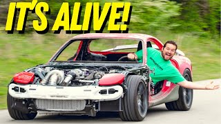 My Supercharged Mazda Rx7 FINALLY Runs [upl. by Michale]