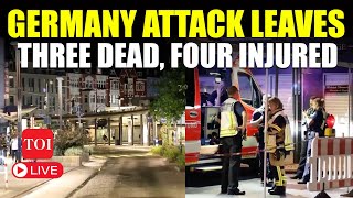 LIVE  Deadly Knife Attack In Germanys Solingen  3 Killed 4 Injured At Festival Of Diversity [upl. by Consolata]