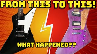 My 1990s Hamer Explorer What Happened to it My Story featuring scarmyguitar [upl. by Zilef]