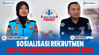 Sosialisasi Rekrutmen Bintara Bakomsus Polri 2025 [upl. by Bikales]