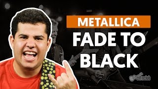 FADE TO BLACK  Metallica  Como tocar na guitarra [upl. by Vastah]