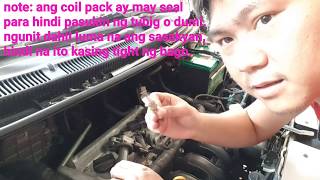 PALYADONG MAKINA  paano malalaman kung sira ang sparkplug o ignition coil  spark plug test [upl. by Herrington988]