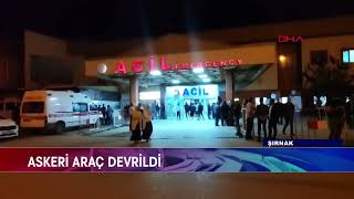 ASKERİ ARAÇ DEVRİLDİ [upl. by Avin]