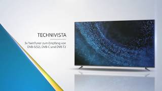 TECHNIVISTA  UHD4K SmartTV mit dreifachem TwinTuner  TechniSat [upl. by Giselle]