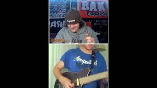 He couldn’t find the words 😭 guitar guitarist omegle monkey reaction [upl. by Yasdnil857]