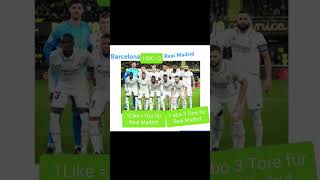 REAL VS BARCELONA realmadrid football laliga [upl. by Nwahc]