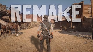 Hice el REMAKE de RED DEAD REDEMPTION 1 con mods [upl. by Evanne272]