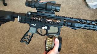 F1 Firearms custom built AR Pistol [upl. by Pavlov]