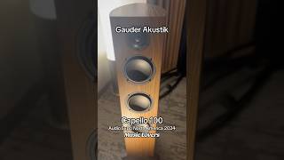 AXPONA 2024 Audio Expo North America GauderAkustikChannel Capello 100 audiophile [upl. by Claudius]