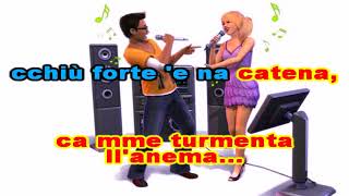 Canta Napule Dicitencello vuje karaoke [upl. by Etti737]