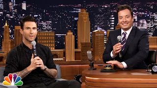 Wheel of Musical Impressions with Adam Levine [upl. by Nawiat]