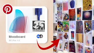 How to print a Pinterest board the easy way 2024 [upl. by Skutchan]