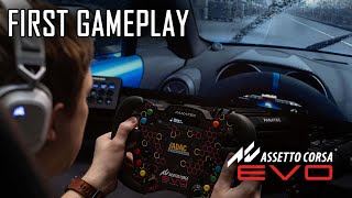 Assetto Corsa EVO  First Gameplay  Alpine 110 S  Mount Panorama Bathurst with Rain WET Track [upl. by Nolat]